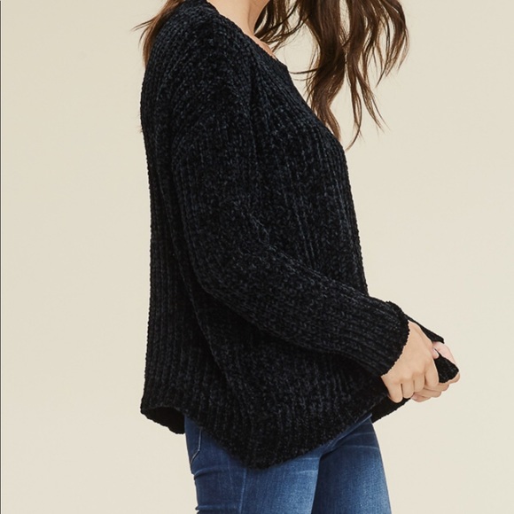 BESTSELLER LAST 2‼️SOFT chenille hem - sweater top - Picture 3 of 5